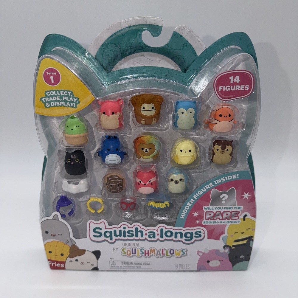 NEW Squishmallows Squish-a-Longs Mini-Squish 1-Inch Figures